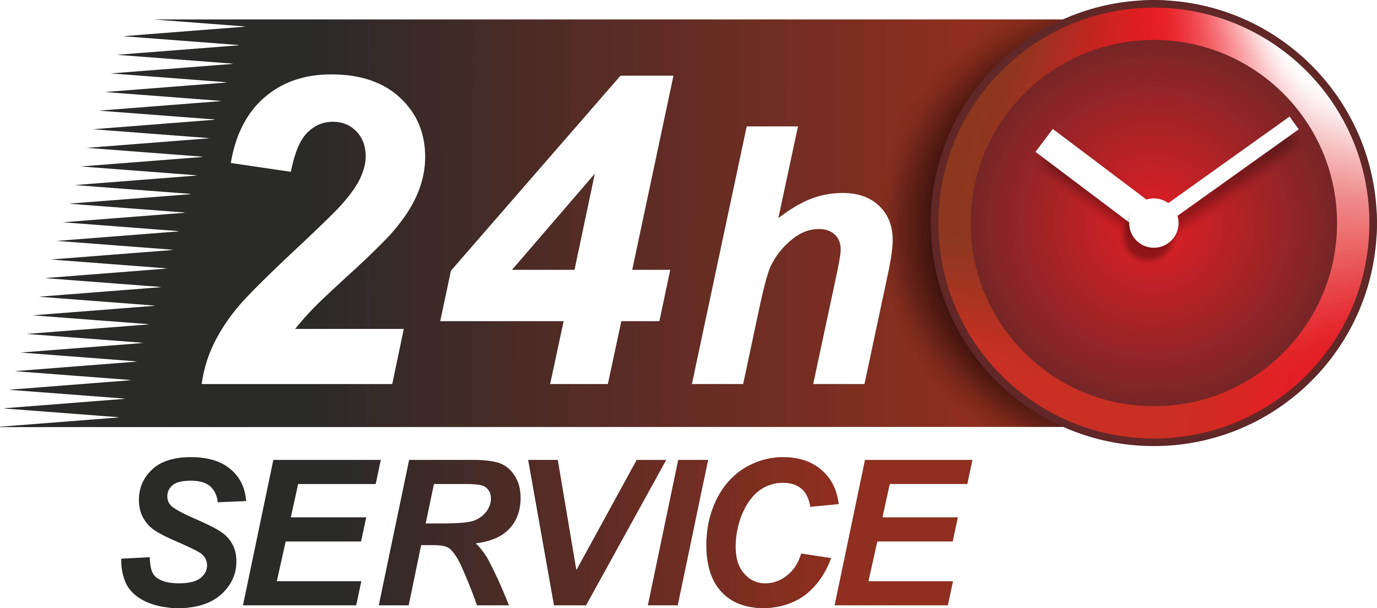 24 hour emergency service available